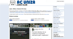 Desktop Screenshot of judo.acuniza.org