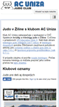 Mobile Screenshot of judo.acuniza.org