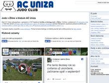 Tablet Screenshot of judo.acuniza.org